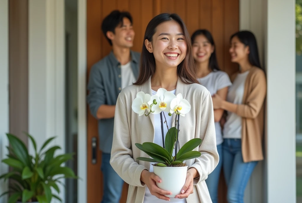息子夫婦新築祝い相場の目安と胡蝶蘭を贈る理由を紹介