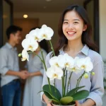 兄弟への新築祝い1万円は妥当？？一般的な相場と胡蝶蘭の贈り方を解説