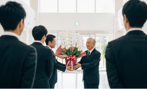 部下から贈る社長就任祝い｜失敗しないマナーと胡蝶蘭の選び方